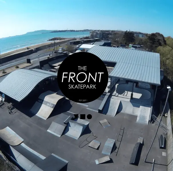 The Front Skate Park Weymouth Dorset Blue Sky Fostering Event